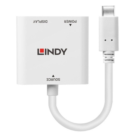 Adaptor Lindy USB TypeC-DisplayPort (PD)